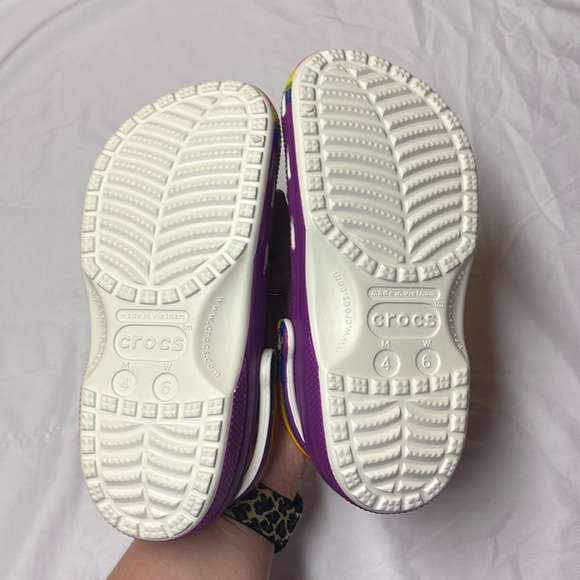 Colorful Butterfly Crocs - Picture 2 of 5